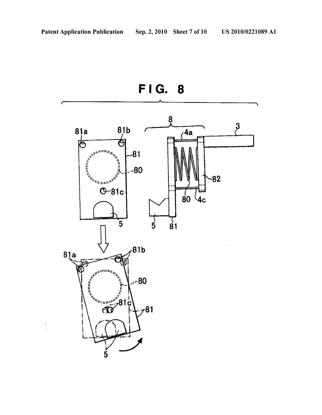 SUBSTRATE SUPPORT APPARATUS, SUBSTRATE TRANSPORT APPARATUS, AND ELECTRICAL DEVICE MANUFACTURING METHOD - diagram, schematic, and image 08
