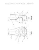 DUCT FOR CHANGING DIRECTION OF FLOW, PARTICULARLY FOR TURBOCHARGER COMPRESSOR INLET diagram and image