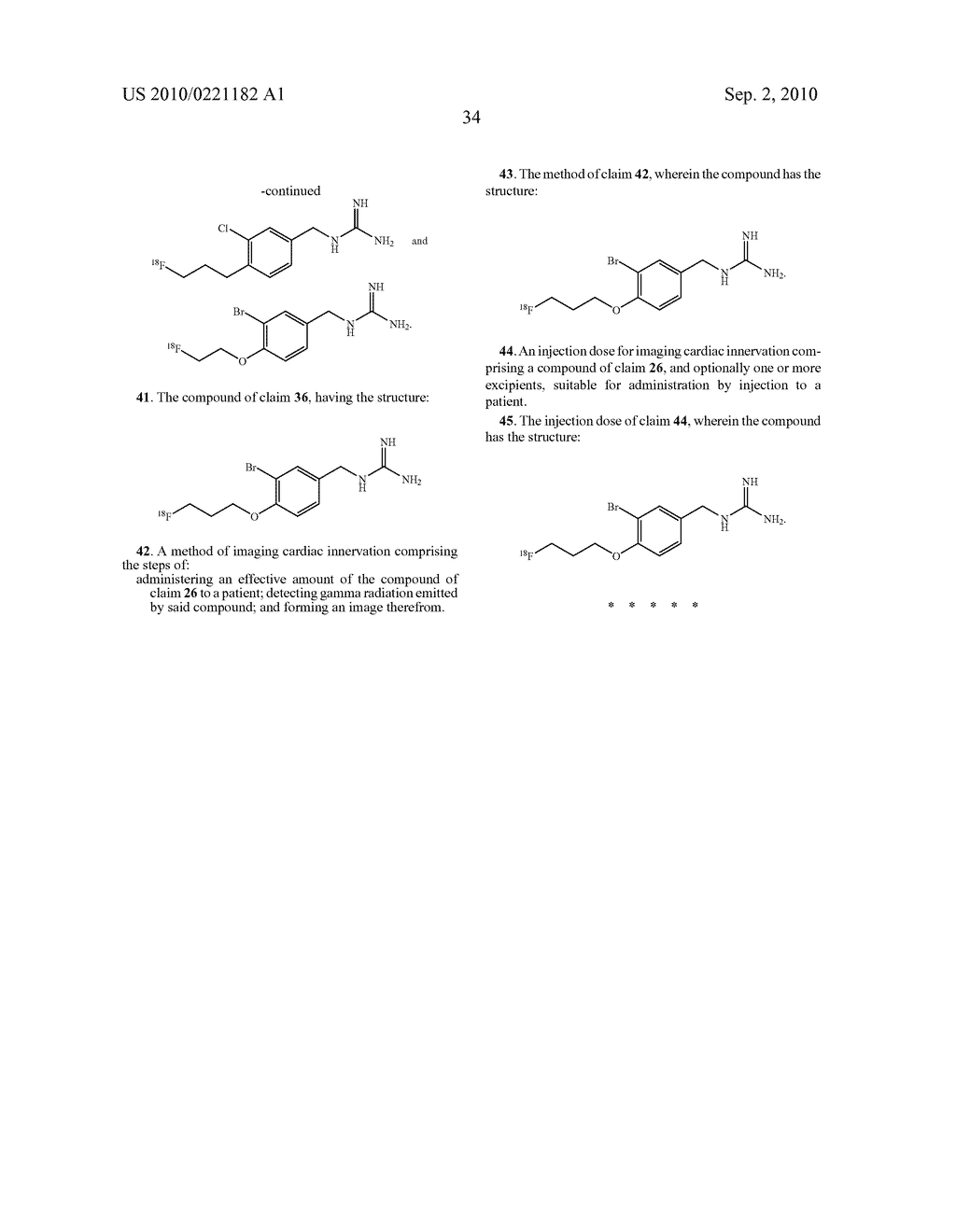 LIGANDS FOR IMAGING CARDIAC INNERVATION - diagram, schematic, and image 37