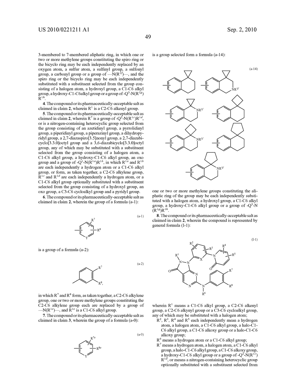 PYRIDONE-SUBSTITUTED-DIHYDROPYRAZOLOPYRIMIDINONE DERIVATIVE - diagram, schematic, and image 50