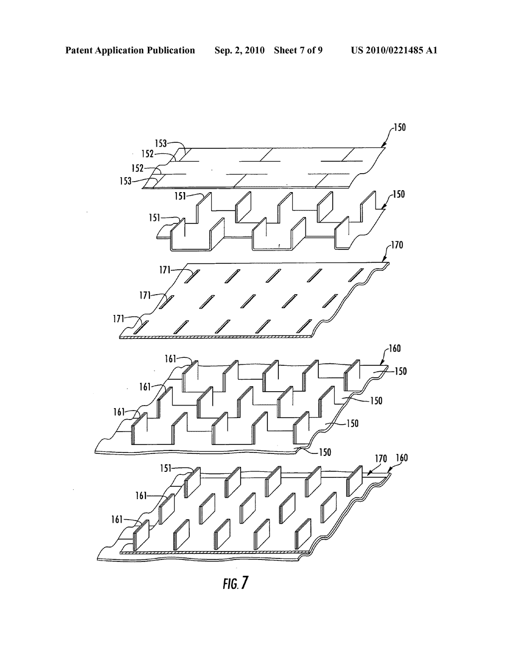 THREE DIMENSIONAL REINFORCED CMC ARTICLES BY INTERLOCKING TWO DIMENSIONAL STRUCTURES - diagram, schematic, and image 08