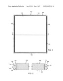 GLASS SHEET WITH PROTECTED EDGE, EDGE PROTECTOR AND METHOD FOR MAKING GLASS SHEET USING SAME diagram and image