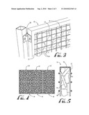 Recycled Glass Structural and Decorative Barrier or Building, Lighting and Furniture Component diagram and image