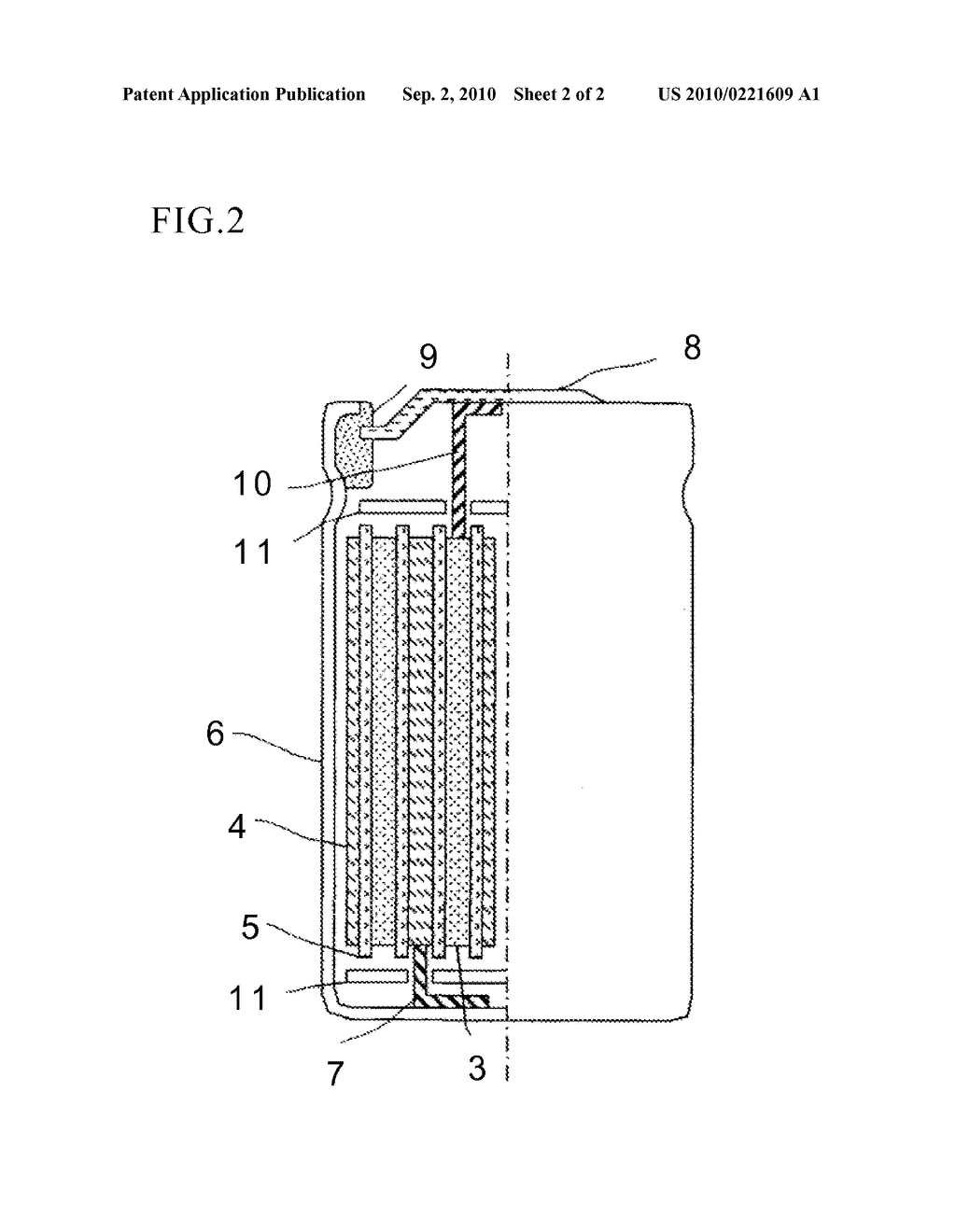 POSITIVE ELECTRODE MATERIAL FOR LITHIUM ION SECONDARY BATTERY AND LITHIUM ION SECONDARY BATTERY USING THE SAME - diagram, schematic, and image 03