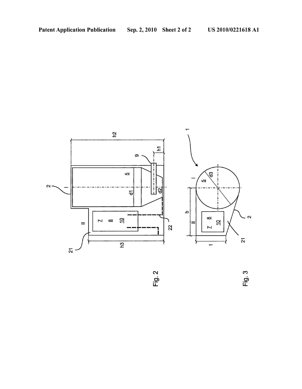 Enclosed Separator Unit for a Gas Supply of a Fuel Cell System - diagram, schematic, and image 03