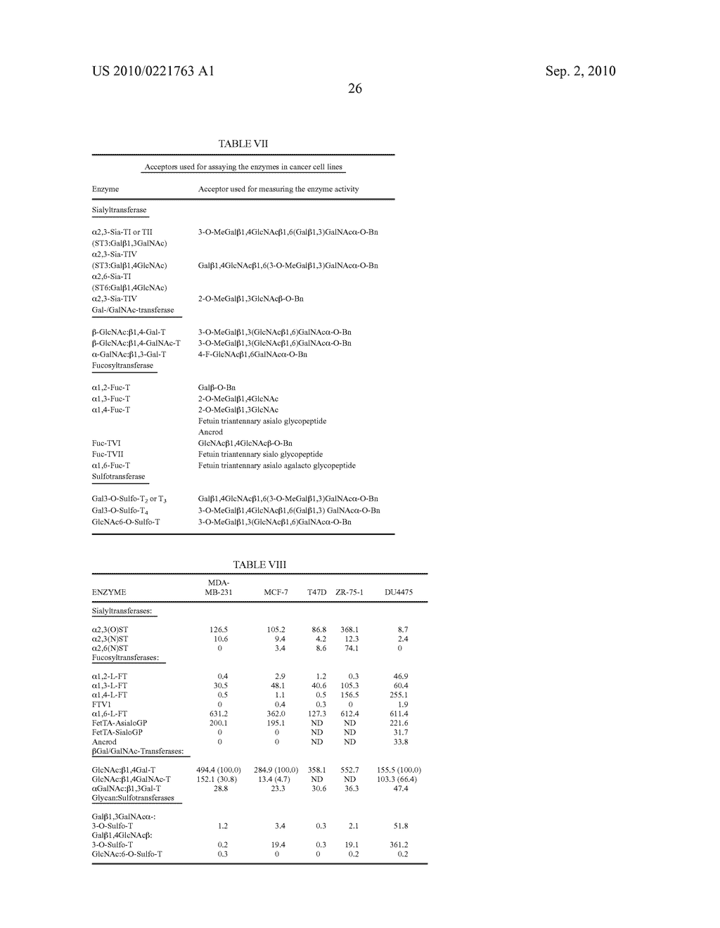 Specific Acceptors for Transferases to Saccharides and Method for Obtaining and Using Same - diagram, schematic, and image 37