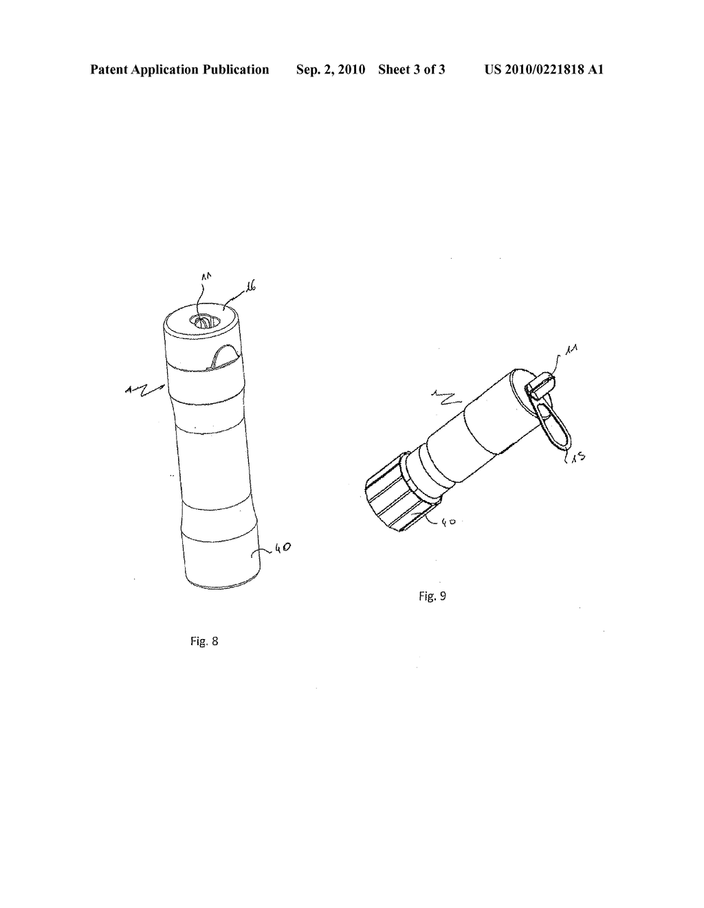 Device for the extemporaneous preparation of active preparations - diagram, schematic, and image 04