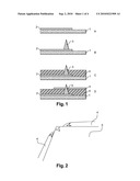 METHOD FOR MAKING AN ELECTRIC INTERCONNECTION BETWEEN TWO CONDUCTING LAYERS diagram and image