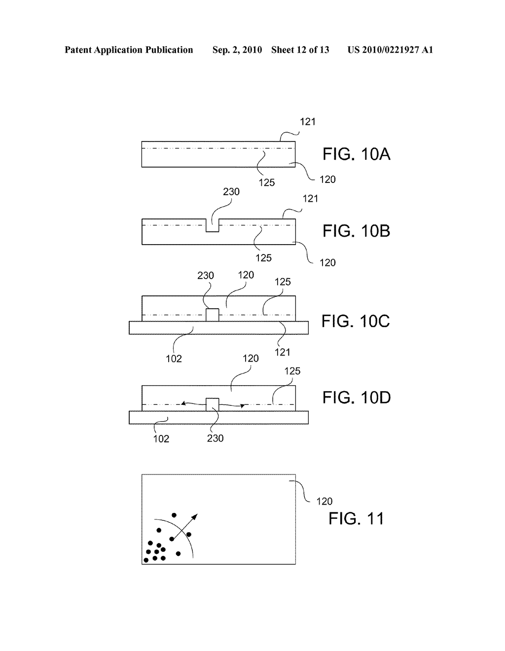 METHODS AND APPARATUS FOR PRODUCING SEMICONDUCTOR ON INSULATOR STRUCTURES USING DIRECTED EXFOLIATION - diagram, schematic, and image 13