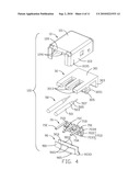 CABLE CONNECTOR ASSEMBLY WITH GROUNDING DEVICE diagram and image