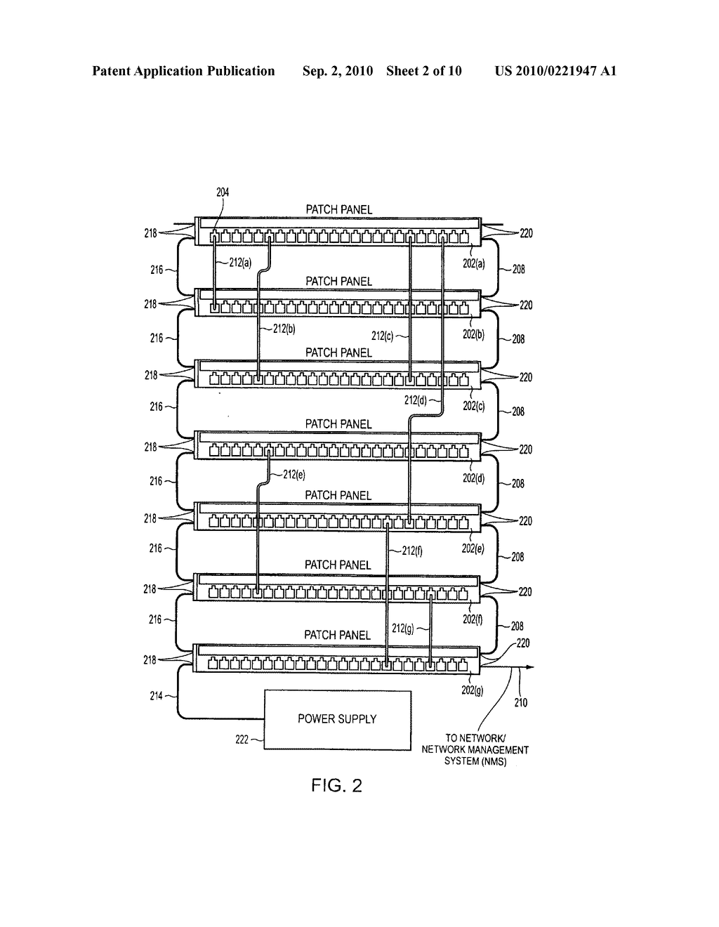 Method and Apparatus for Patch Panel Patch Cord Documentation and Revision - diagram, schematic, and image 03