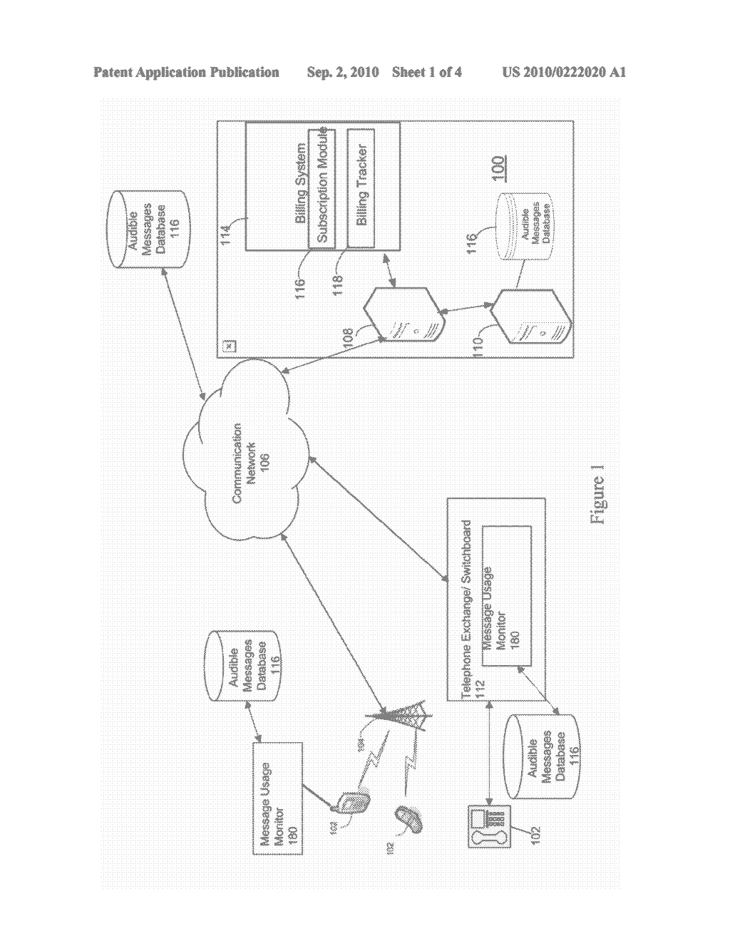 System and Method for Monitoring Message Usage - diagram, schematic, and image 02