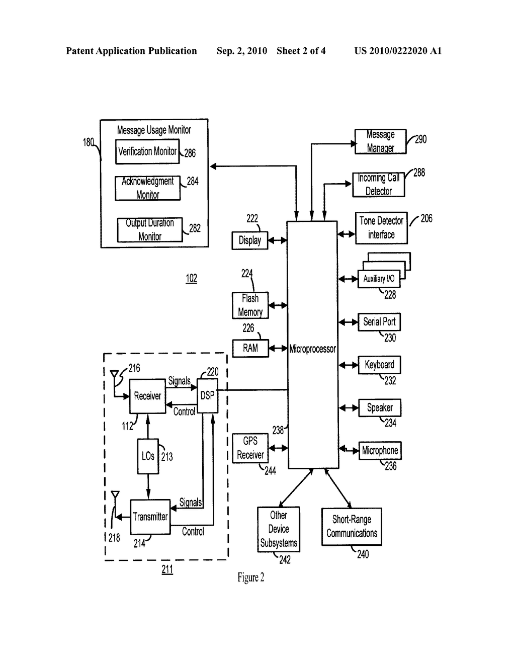 System and Method for Monitoring Message Usage - diagram, schematic, and image 03