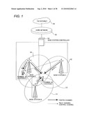 CELLULAR MOBILE COMMUNICATION SYSTEM, BASE STATION TRANSMISSION DEVICE AND MOBILE STATION RECEPTION DEVICE IN CELLULAR MOBILE COMMUNICATION SYSTEM, AND BASE STATION SELECTION CONTROL METHOD IN CELLULAR MOBILE COMMUNICATION SYSTEM diagram and image