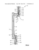 HANDHELD ELECTRONIC DEVICE HAVING TWO DEVICE MEMBERS SLIDABLE RELATIVE TO A BRIDGE diagram and image