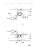 HANDHELD ELECTRONIC DEVICE HAVING TWO DEVICE MEMBERS SLIDABLE RELATIVE TO A BRIDGE diagram and image