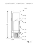 HANDHELD ELECTRONIC DEVICE HAVING TWO DEVICE MEMBERS SLIDABLE RELATIVE TO A BRIDGE diagram and image