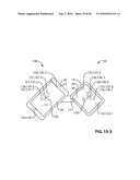 HANDHELD ELECTRONIC DEVICE HAVING TWO DEVICE MEMBERS SLIDABLE RELATIVE TO A BRIDGE diagram and image