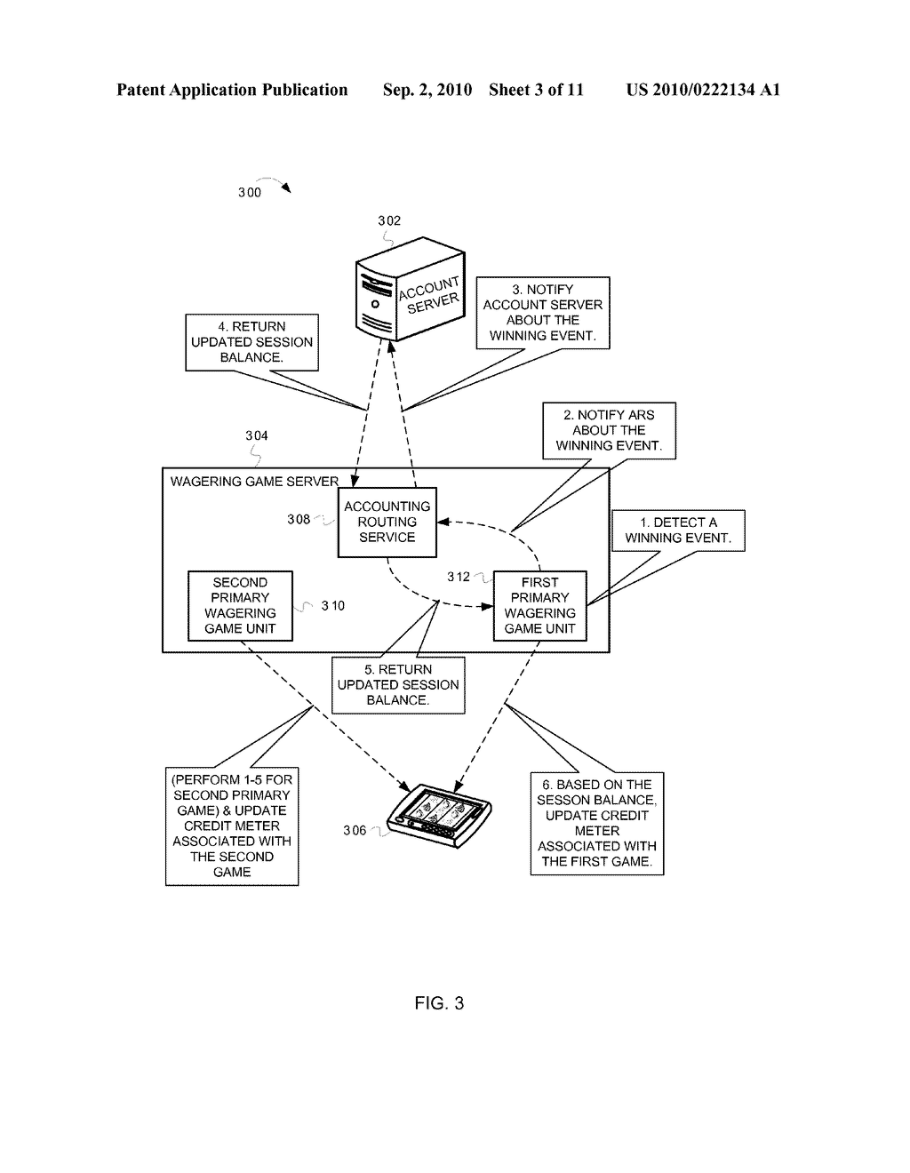 DISTRIBUTING INFORMATION IN A WAGERING GAME SYSTEM - diagram, schematic, and image 04