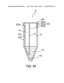 SEPARATION CONTAINER, ATTACHMENT AND SEPARATION METHOD diagram and image