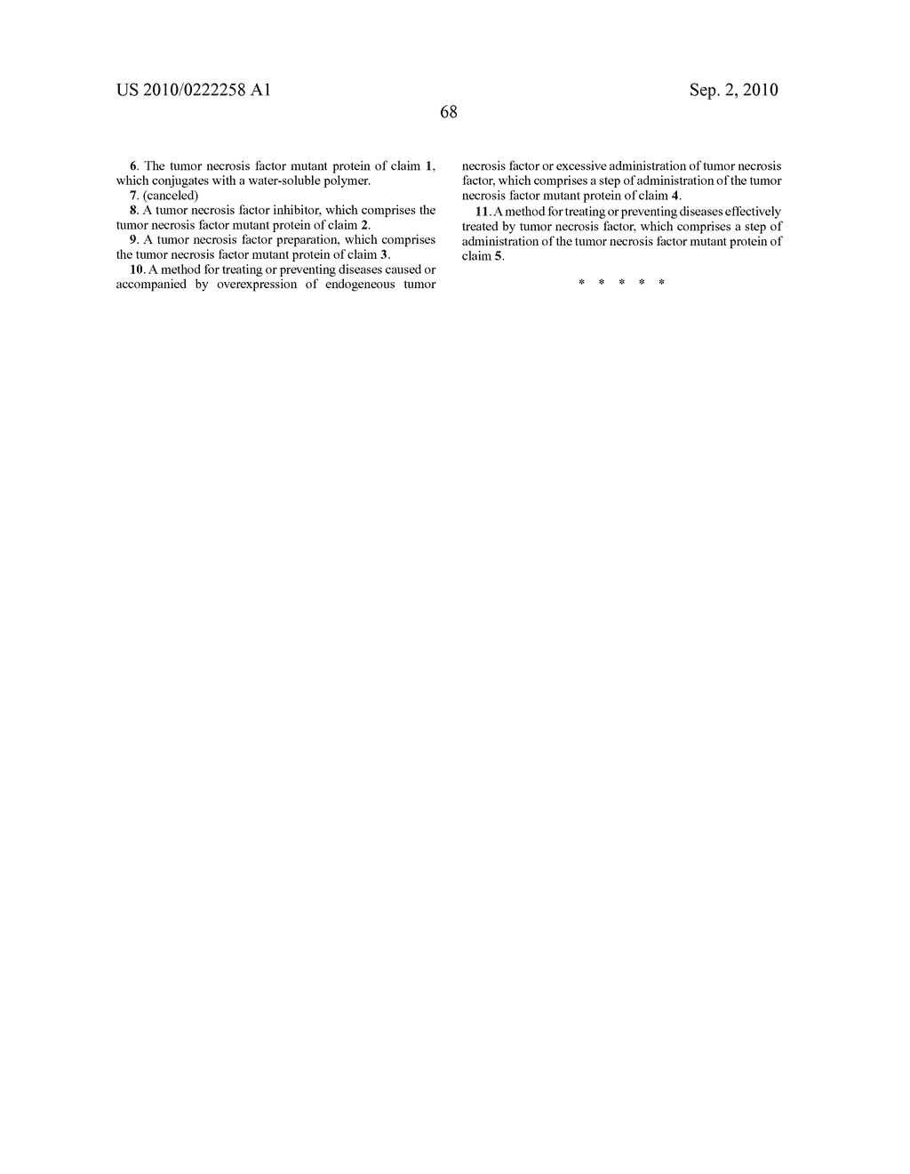 TNF antagonist and TNF inhibitor containing it as an effective ingredient - diagram, schematic, and image 69