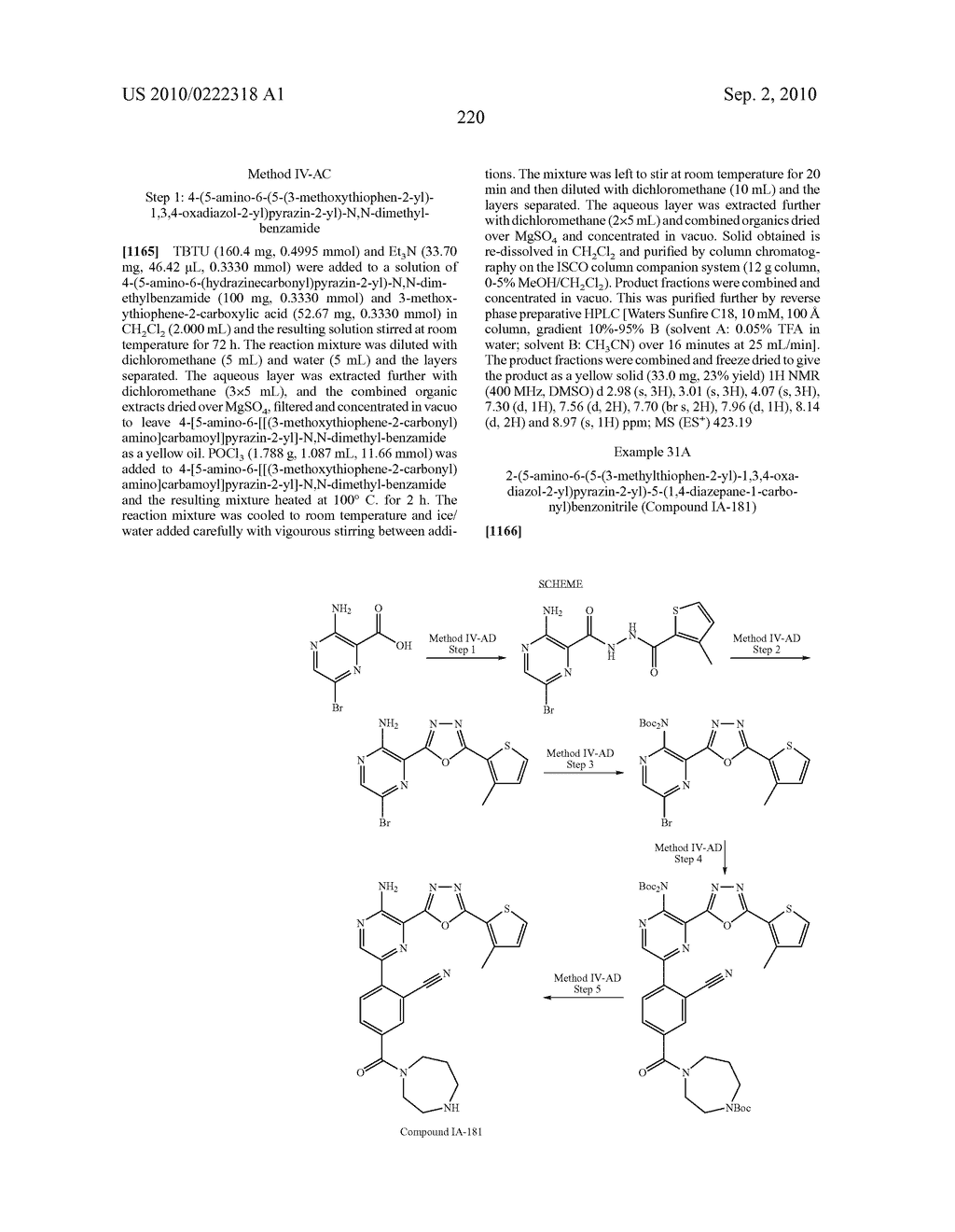 COMPOUNDS USEFUL AS INHIBITORS OF ATR KINASE - diagram, schematic, and image 221