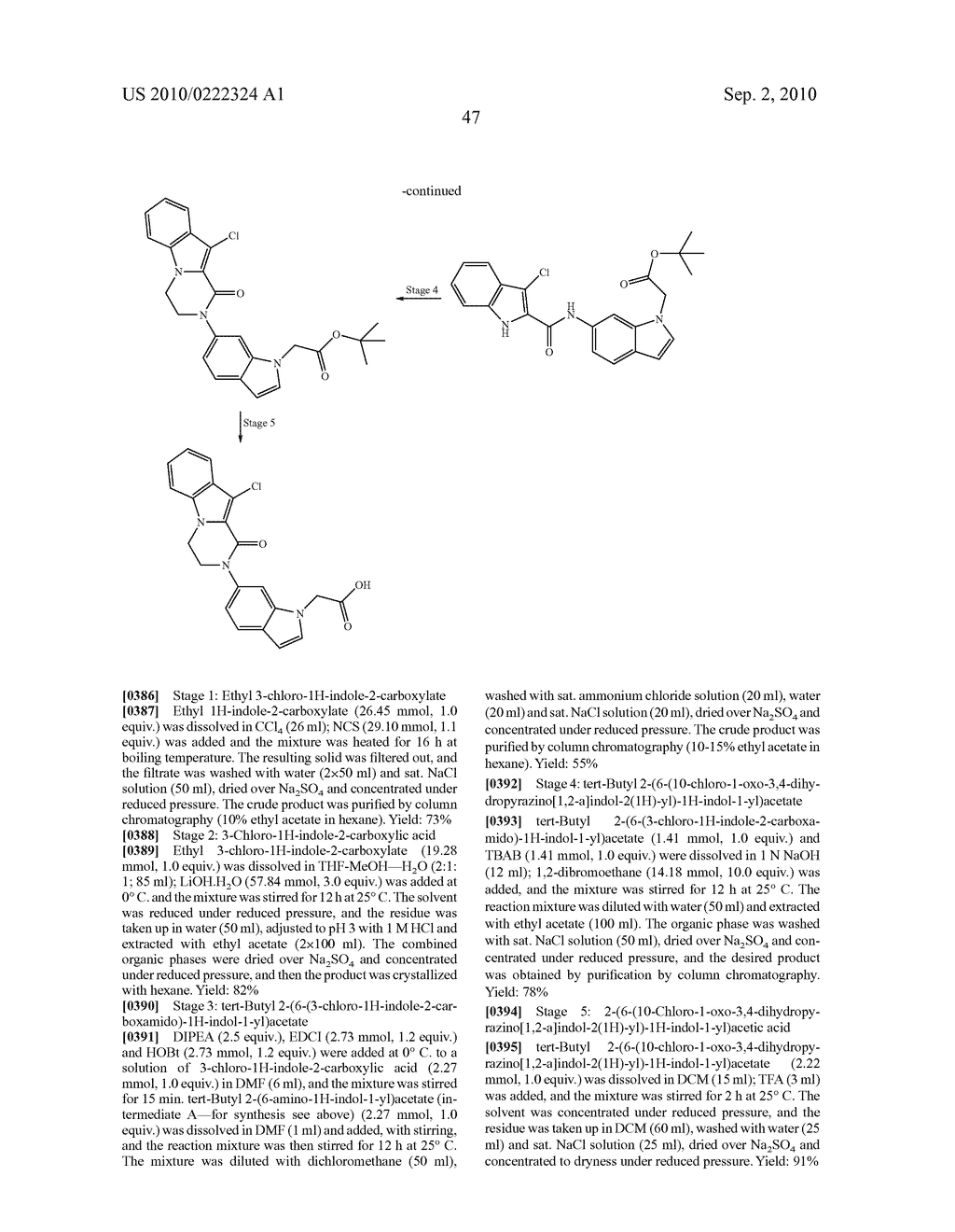 Substituted Indole Compounds - diagram, schematic, and image 48