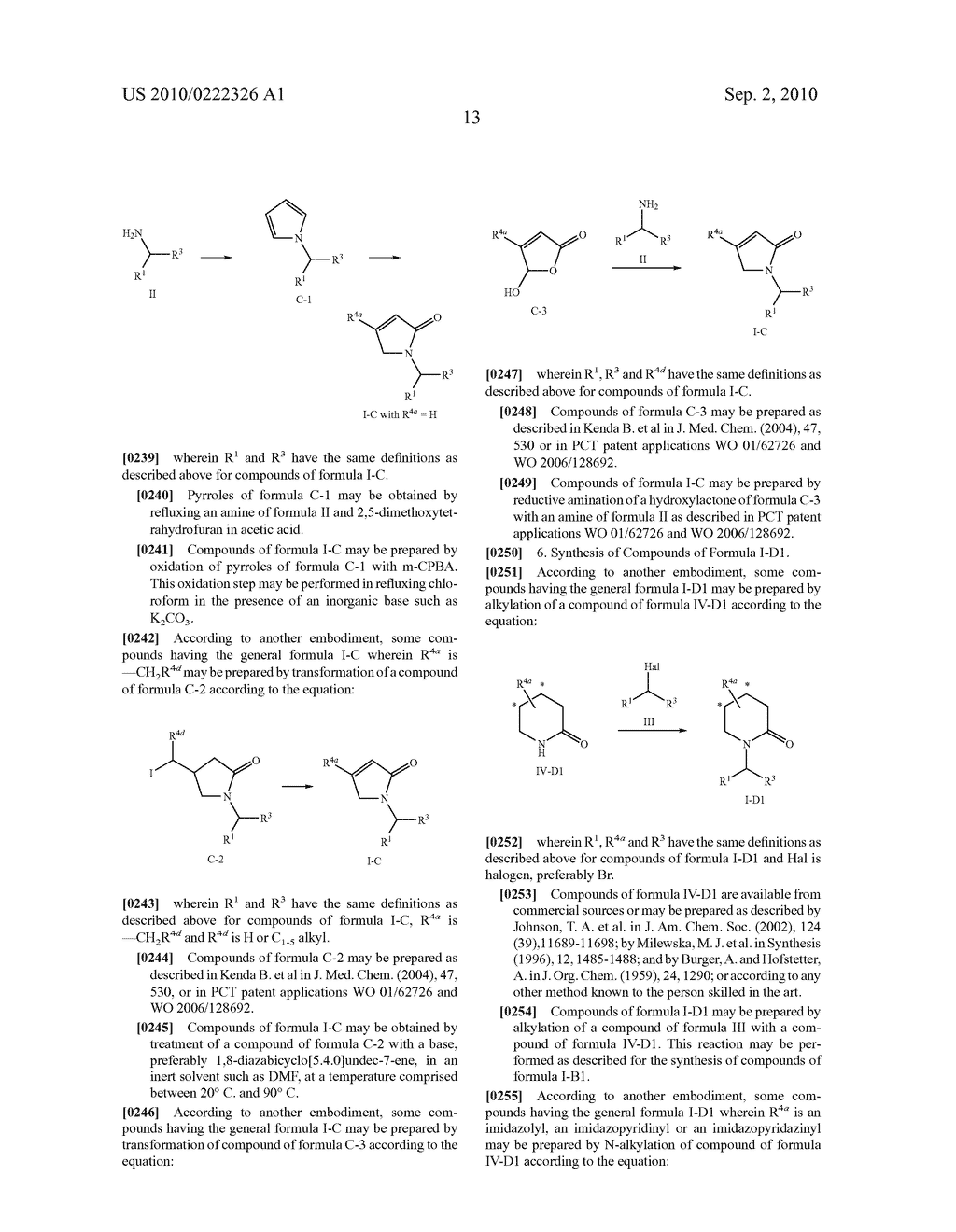 New Heterocyclic Derivatives Useful For The Treatment of CNS Disorders - diagram, schematic, and image 14