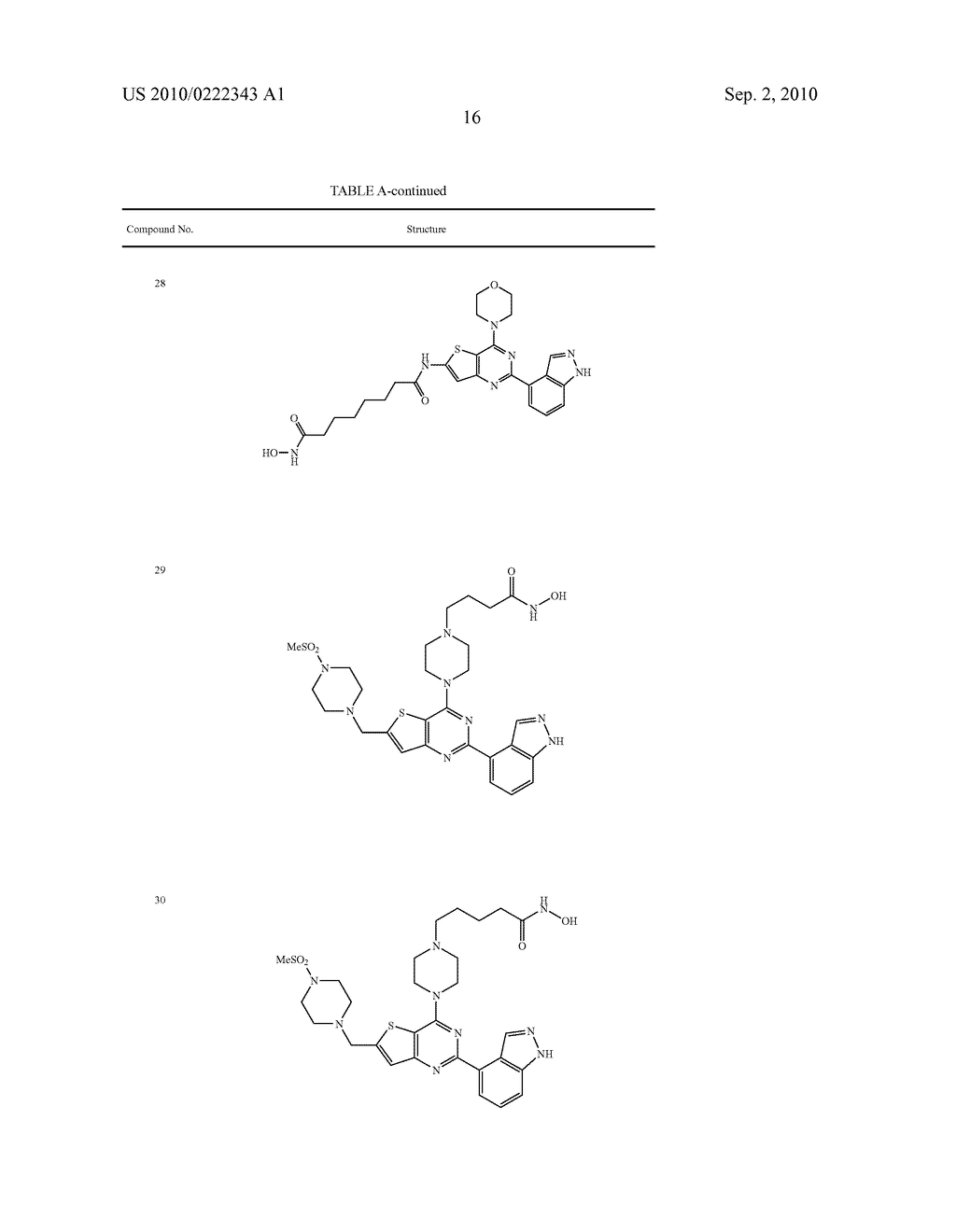 PHOSPHOINOSITIDE 3-KINASE INHIBITORS WITH A ZINC BINDING MOIETY - diagram, schematic, and image 17