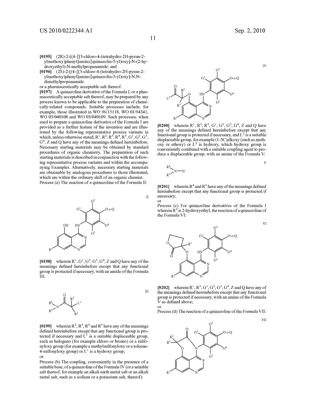 4-ANILINO-SUBSTITUTED QUINAZOLINE DERIVATIVES AS TYROSINE KINASE INHIBITORS - diagram, schematic, and image 12