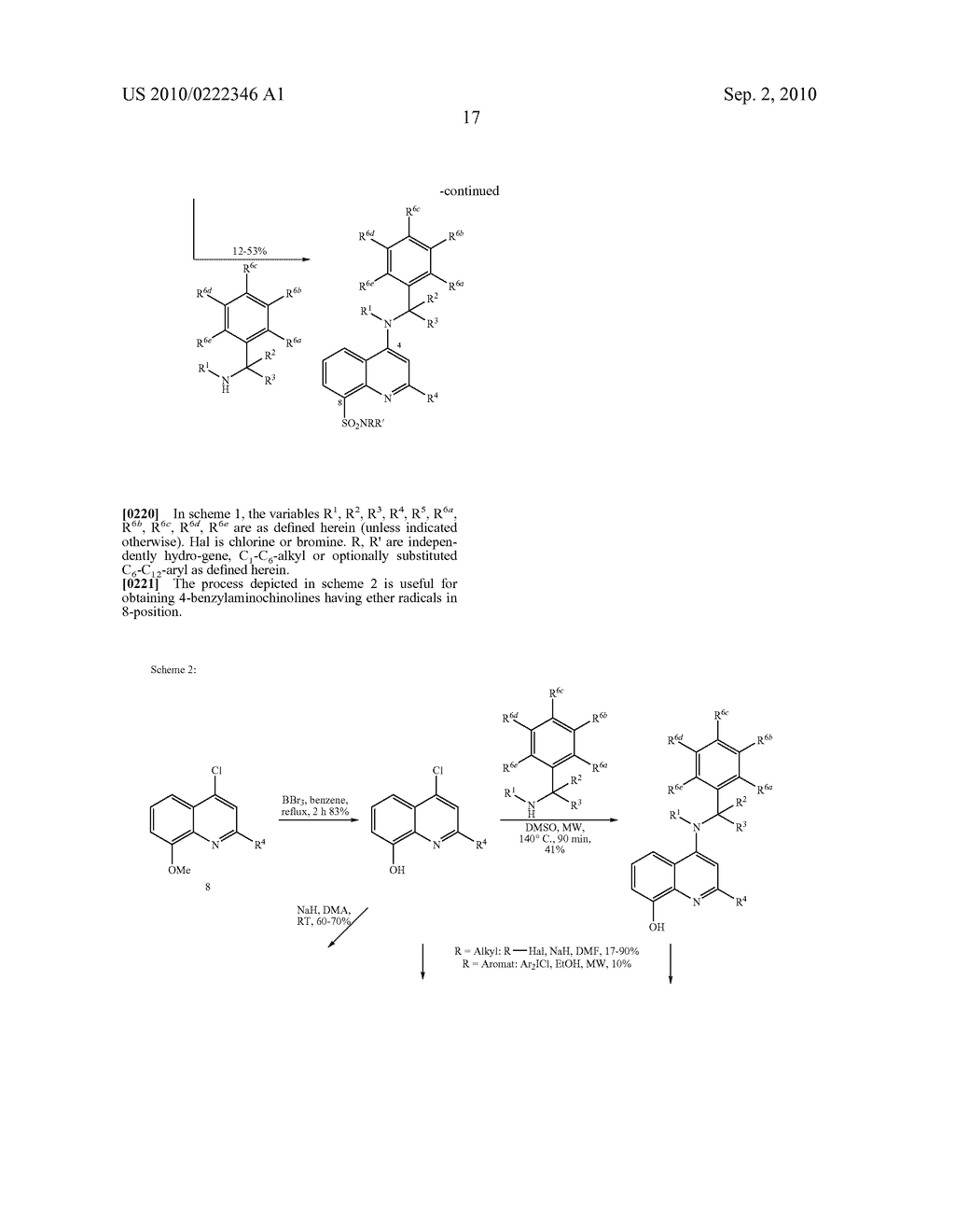 4-BENZYLAMINOQUINOLINES, PHARMACEUTICAL COMPOSITIONS CONTAINING THEM, AND THEIR USE IN THERAPY - diagram, schematic, and image 18