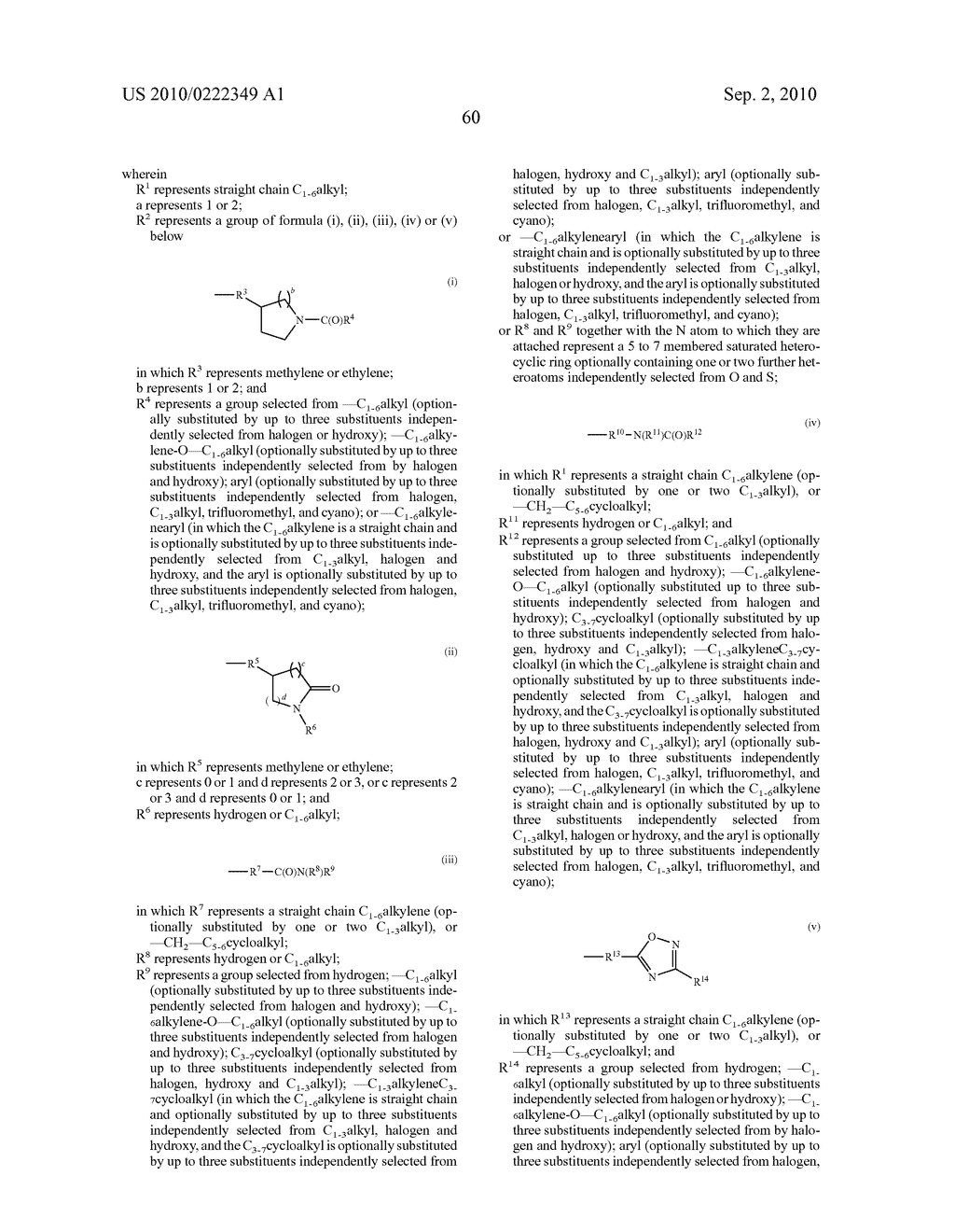 QUINOLINE DERIVATIVES USED TO TREAT INFLAMMATORY AND ALLERGIC DISEASES - diagram, schematic, and image 61