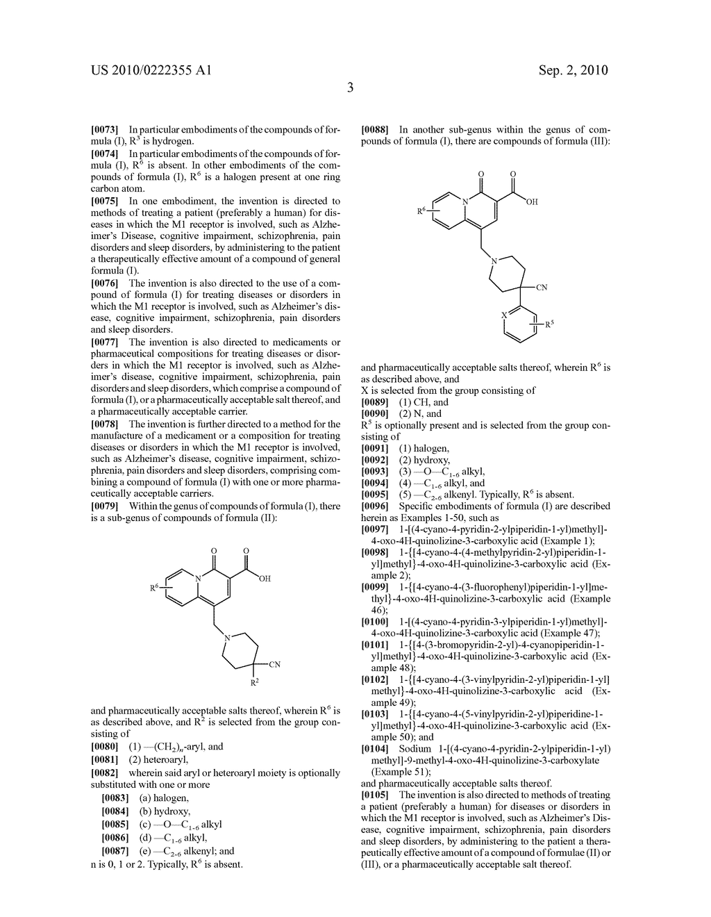 QUINOLIZIDINONE M1 RECEPTOR POSITIVE ALLOSTERIC MODULATORS - diagram, schematic, and image 04