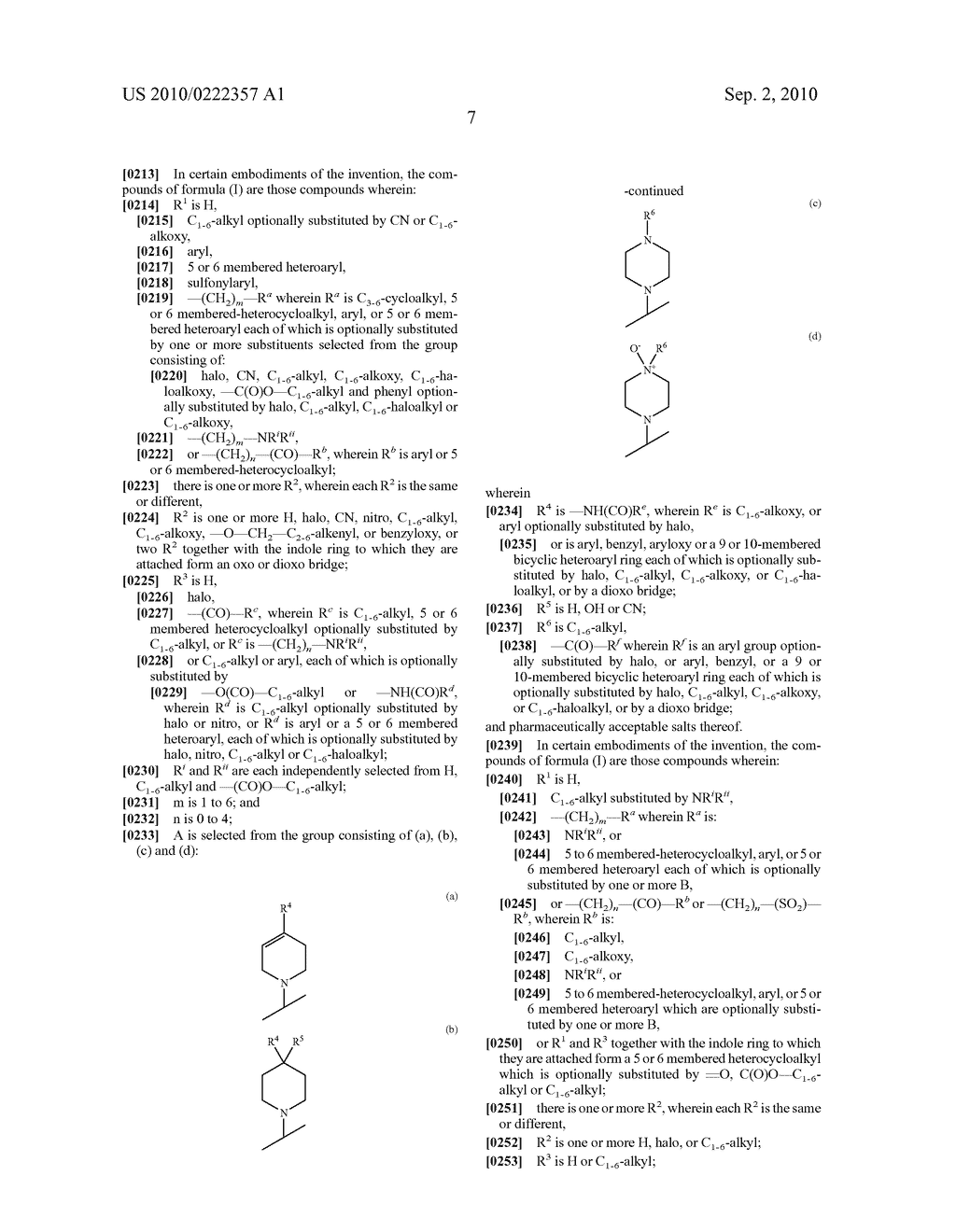 INDOL-3-Y-CARBONYL-PIPERIDIN AND PIPERAZIN-DERIVATIVES - diagram, schematic, and image 08