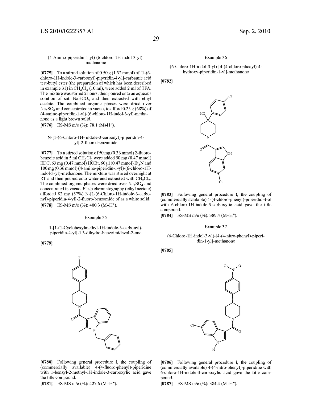 INDOL-3-Y-CARBONYL-PIPERIDIN AND PIPERAZIN-DERIVATIVES - diagram, schematic, and image 30