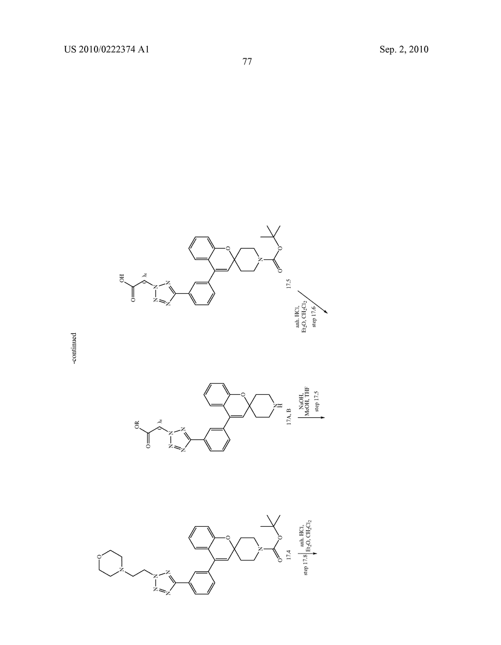 SPIROCYCLIC HETEROCYCLIC DERIVATIVES AND METHODS OF THEIR USE - diagram, schematic, and image 77