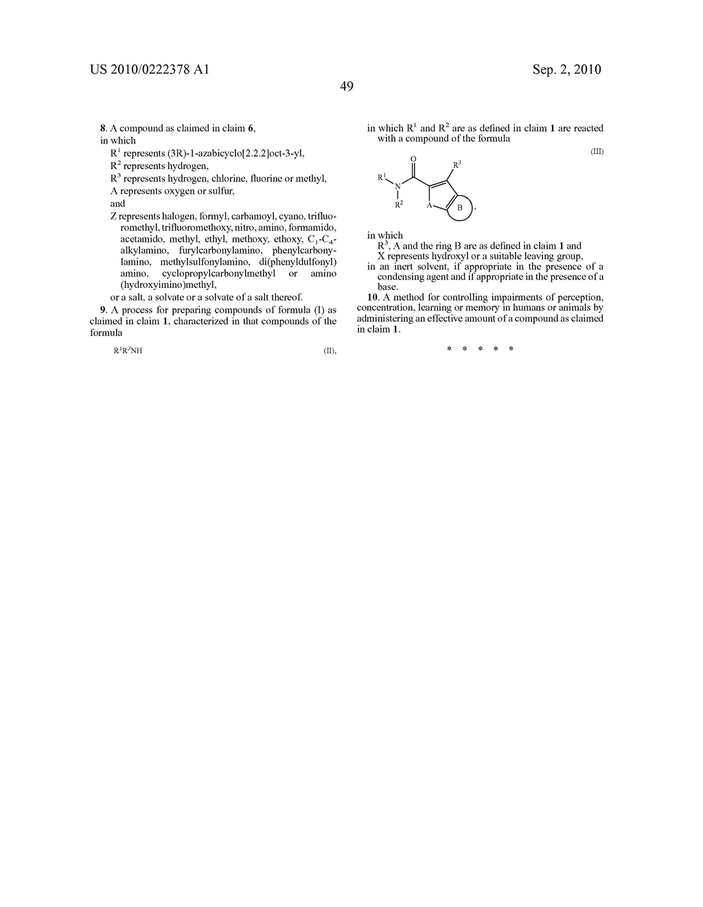 2-HETEROARYLCARBOXYLIC ACID AMIDES - diagram, schematic, and image 50