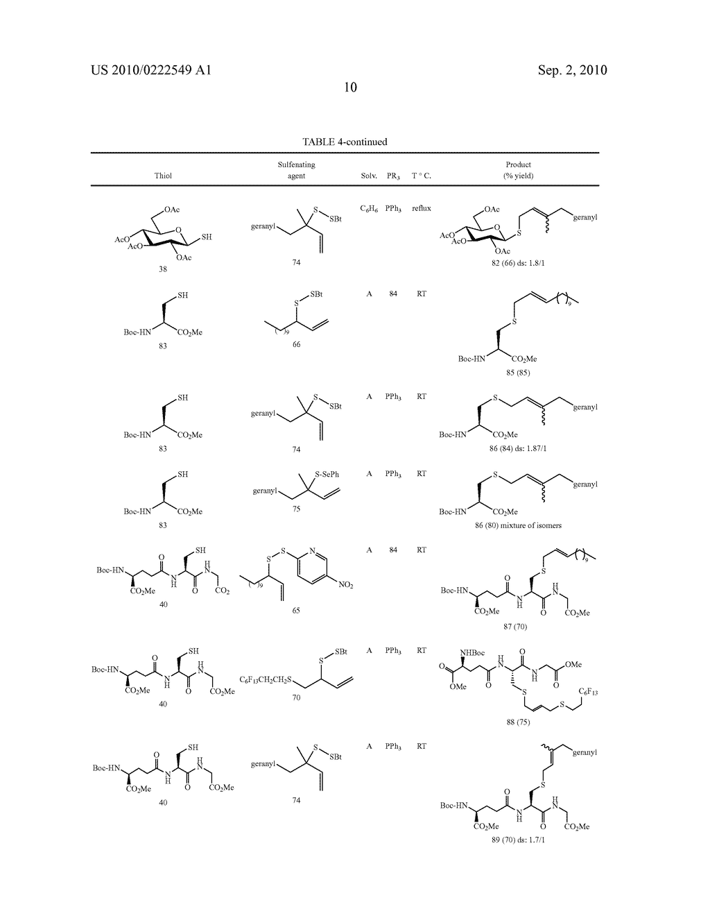 DECHALCOGENATIVE METHODS FOR THE PREPARATION OF ALLYLIC SULFIDES - diagram, schematic, and image 11