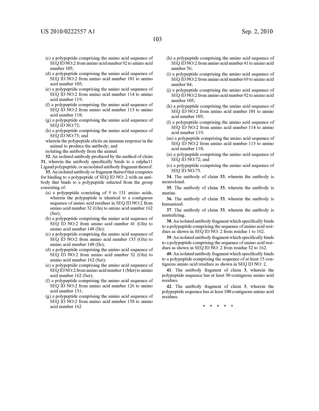 CYTOKINE ZALPHA11LIGAND ANTIBODIES - diagram, schematic, and image 109