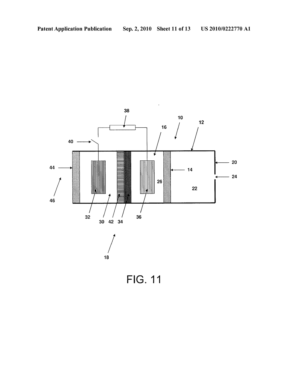 FLUID DELIVERY DEVICE WITH A DIFFUSION MEMBRANE FOR FAST RESPONSE TIME - diagram, schematic, and image 12