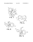 Apparatus for pacifying an infant diagram and image