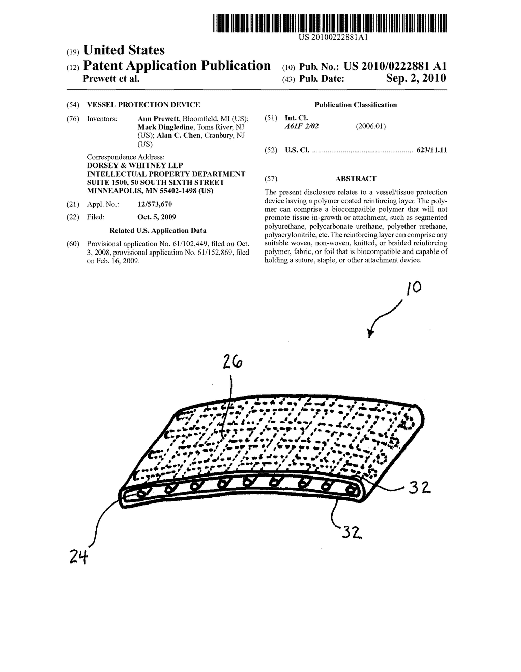 VESSEL PROTECTION DEVICE - diagram, schematic, and image 01