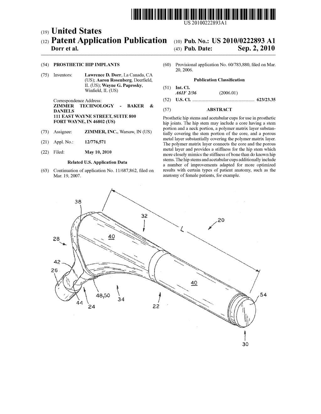 PROSTHETIC HIP IMPLANTS - diagram, schematic, and image 01