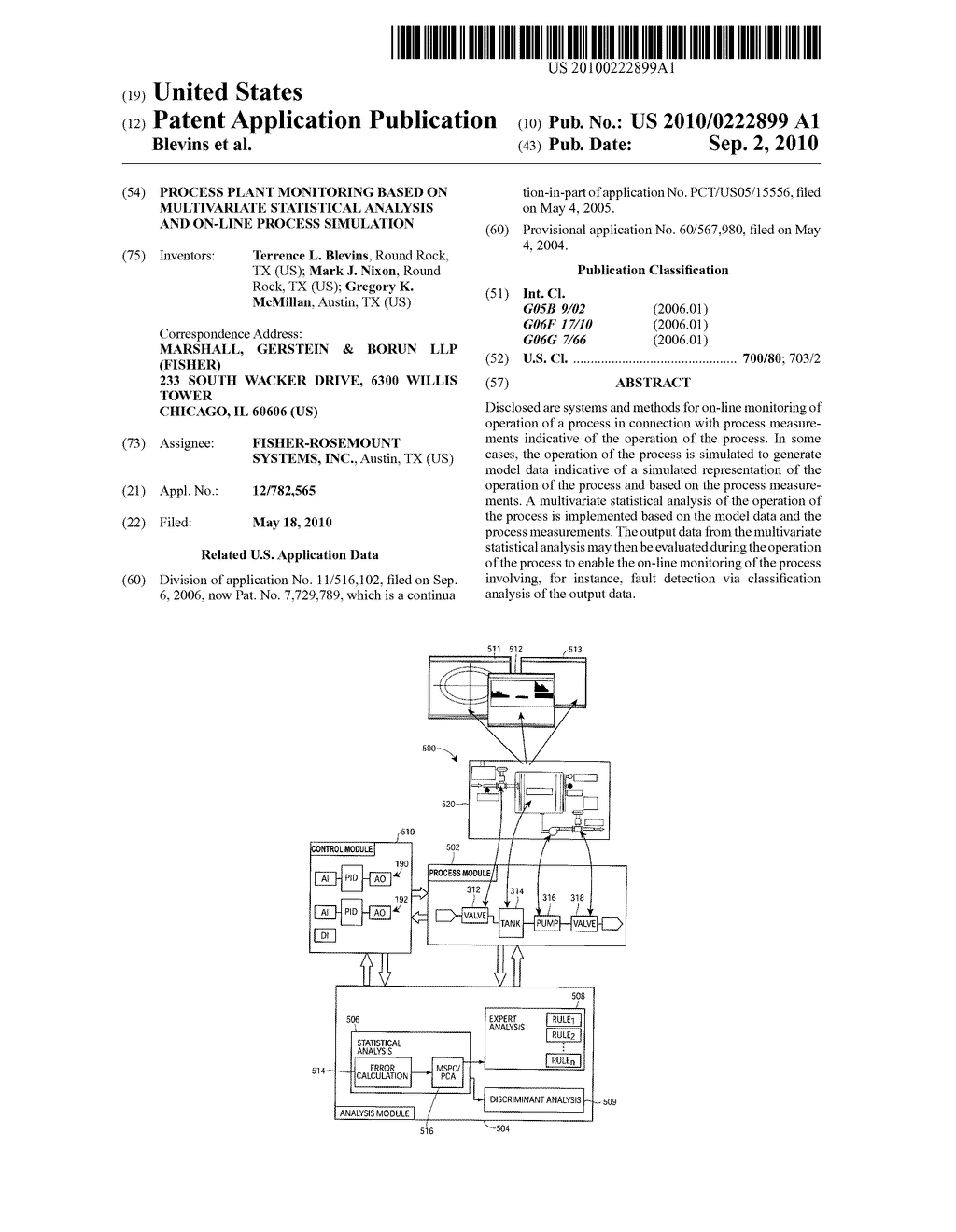 PROCESS PLANT MONITORING BASED ON MULTIVARIATE STATISTICAL ANALYSIS AND ON-LINE PROCESS SIMULATION - diagram, schematic, and image 01