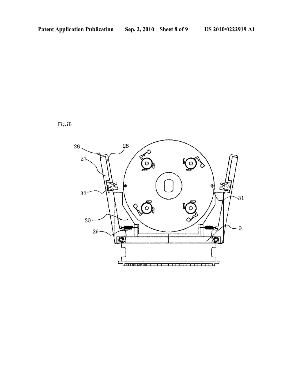 SUBSTRATE SUPPORTING APPARATUS, SUBSTRATE PROCESSING APPARATUS, SUBSTRATE SUPPORTING METHOD, CONTROL PROGRAM OF SUBSTRATE SUPPORTING APPARATUS, AND RECORDING MEDIUM - diagram, schematic, and image 09