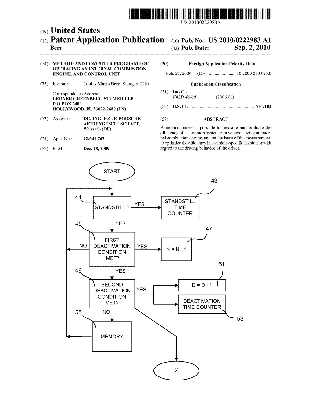 Method and Computer Program for Operating an Internal Combustion Engine, and Control Unit - diagram, schematic, and image 01