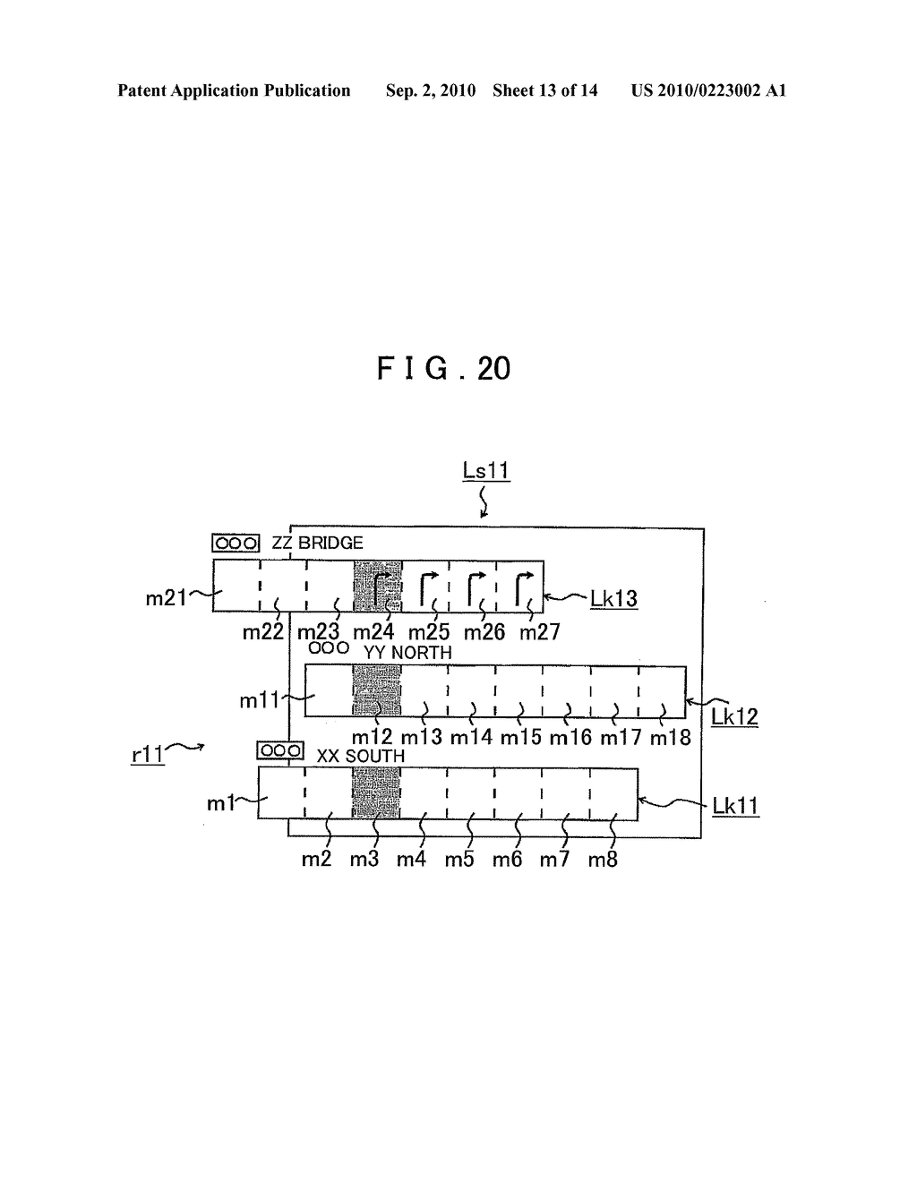 ROUTE GUIDANCE SYSTEM AND PROGRAM - diagram, schematic, and image 14