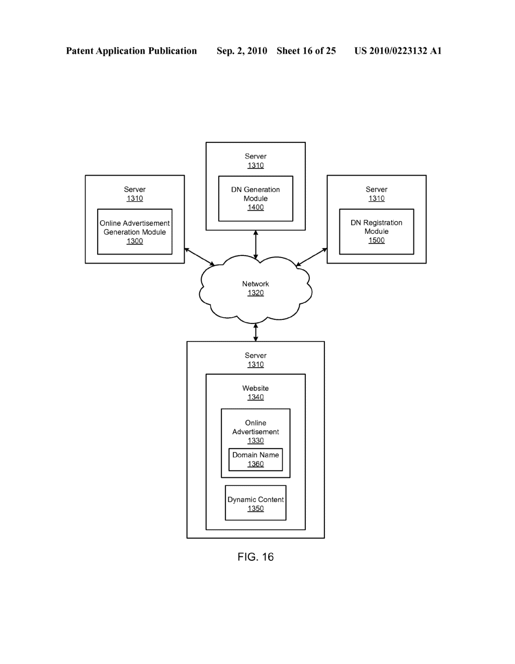 EMBEDDING ADVERTISEMENTS OFFERING AVAILABLE, DYNAMIC-CONTENT-RELEVANT DOMAIN NAMES IN ONLINE VIDEO - diagram, schematic, and image 17