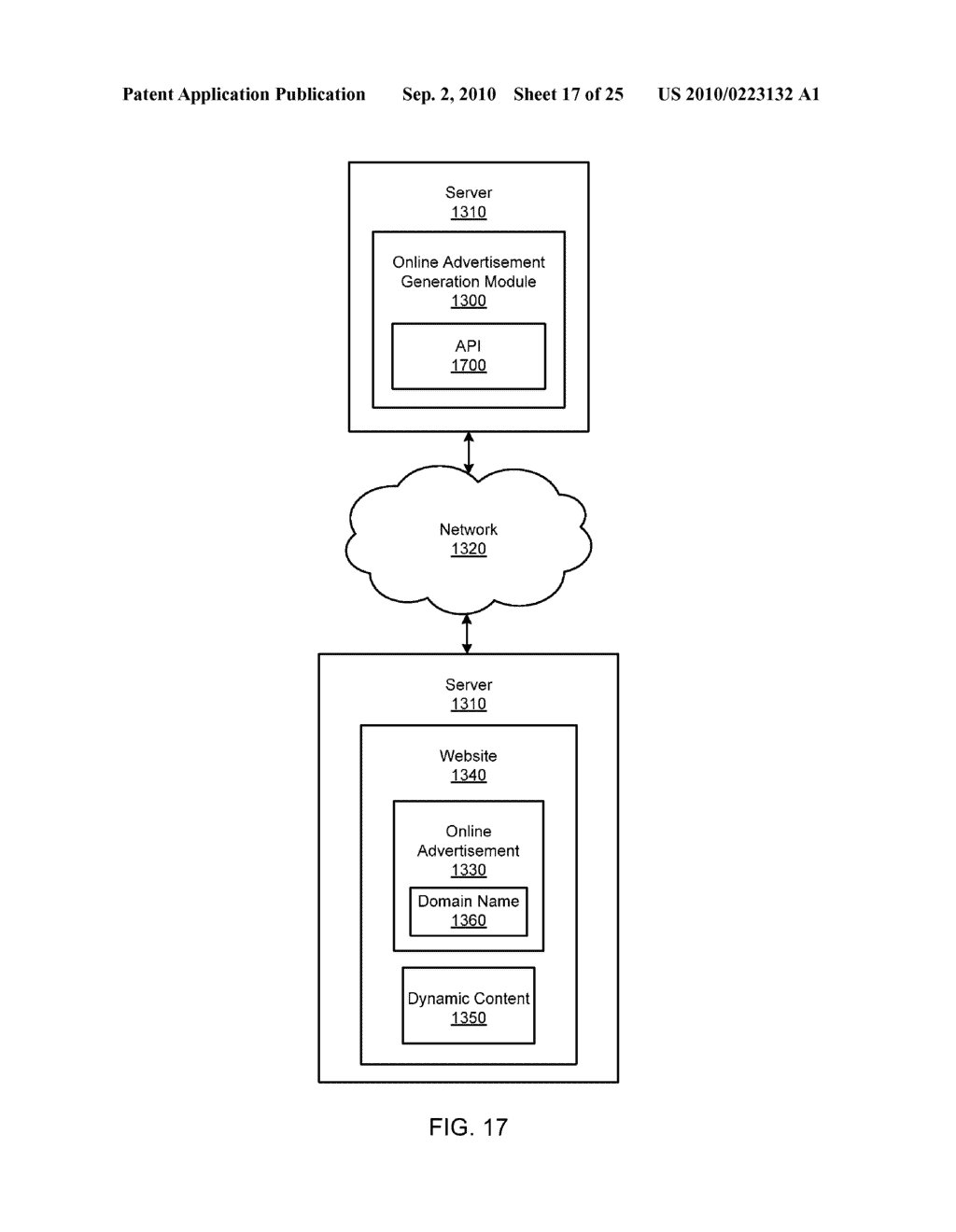 EMBEDDING ADVERTISEMENTS OFFERING AVAILABLE, DYNAMIC-CONTENT-RELEVANT DOMAIN NAMES IN ONLINE VIDEO - diagram, schematic, and image 18