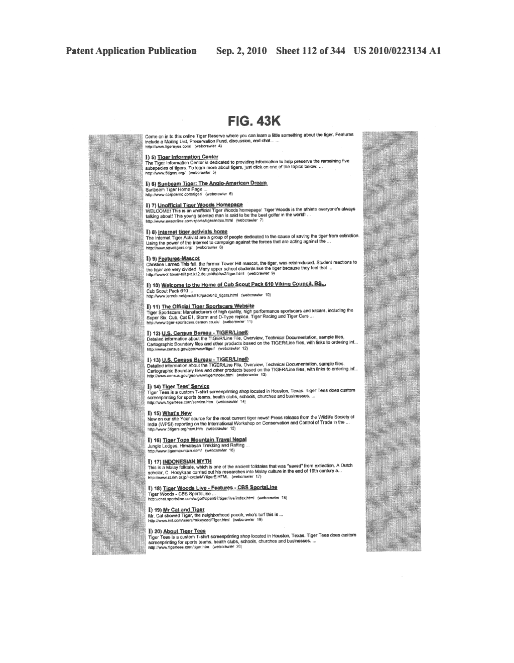 Metasearching A Client's Request By Sending A Plurality Of Queries To A Plurality Of Social Networks For Displaying Different Lists On The Client - diagram, schematic, and image 113